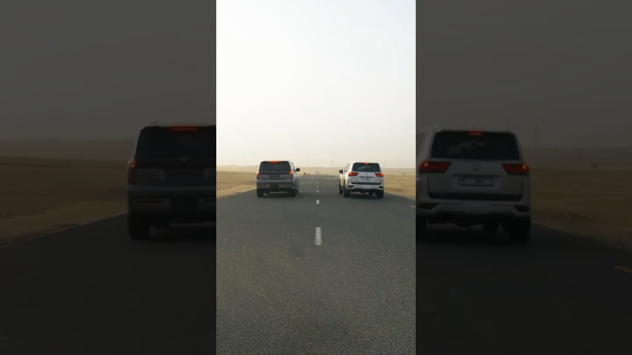 Toyota LC300H vs Nissan Y63
